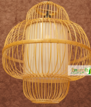 Bamboo & Cane Exclusive Pendant Ceiling Rattan Chandelier Lamp Shade