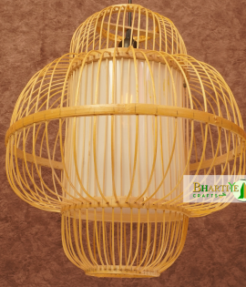 Bamboo &amp; Cane Exclusive Pendant Ceiling Rattan Chandelier Lamp Shade