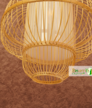 Bamboo & Cane Exclusive Pendant Ceiling Rattan Chandelier Lamp Shade