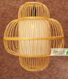 Bamboo & Cane Exclusive Pendant Ceiling Rattan Chandelier Lamp Shade