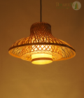 Handmade Bamboo Hanging Pendant Lamp – Sustainable Decor | Bhartiye Crafts