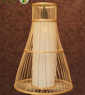 Eco-Friendly Bamboo Pendant Light – Tripura Handicraft | Bhartiye crafts