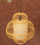Bhartiye crafts Tripura Artisans Handmade | Bamboo Hanging Lamp