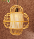 Bhartiye crafts Tripura Artisans Handmade | Bamboo Hanging Lamp