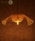Handcrafted Bamboo Pendant Light | Bhartiye crafts Tripura Artisans