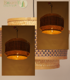 Eco-Friendly Bamboo Hanging Lamp | Bhartiye crafts (Tripura Artisans)