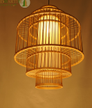 Bhartiye crafts Bamboo Hanging Lamp – Handcrafted by Tripura Artisans