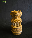 Bhartiye Crafts Bamboo ashok stambh Bamboo Root Art (#BP0005-00-00)