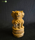 Bhartiye Crafts Bamboo ashok stambh Bamboo Root Art (#BP0005-00-00)