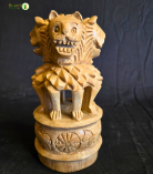 Bhartiye Crafts Bamboo ashok stambh Bamboo Root Art (#BP0005-00-00)