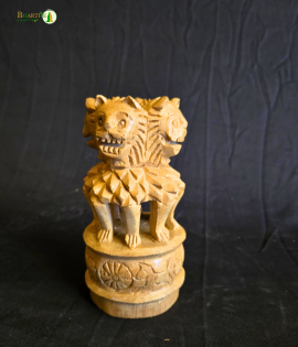 Bhartiye Crafts Bamboo ashok stambh Bamboo Root Art (#BP0005-00-00)