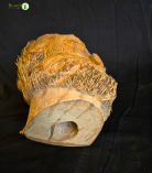 Bamboo Root Shiva Idol | Handmade Eco-Friendly Lord Shiva Statue (#BP0004-00-00)