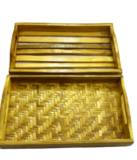 Bamboo Serving Tray 2 &amp; 3