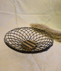 Round Multipurpose Bamboo Basket | Eco-Friendly Handmade Storage Basket (#BH0016)