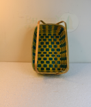 Bamboo Coloured Tray With Dual Handles - 8*12 Inch (#EFBH0106-03)