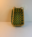 Bamboo Coloured Tray With Dual Handles - 8*12 Inch (#EFBH0106-03)