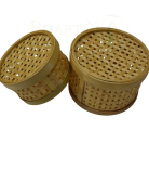 Medium Bamboo Storage Basket/Tokri - 6*4 Inch (#EFBH0005-01)