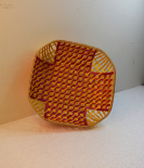 Bamboo Carrom Basket/Tokri - 9 Inch (#EFBH0094-00)