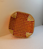 Bamboo Carrom Basket/Tokri - 9 Inch (#EFBH0094-00)