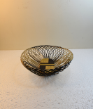 Handwoven Oval Shaped Bamboo Basket/Tokri - 11.5*9.5 Inch (#EFBH0151-00)