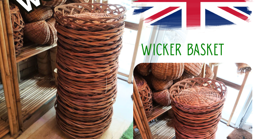 Wicker Baskets from India to the UK