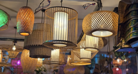 Handcrafted Bamboo Lamps