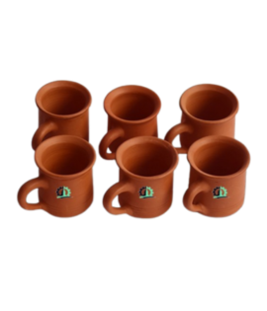 Clay Cup Set 6 Pcs