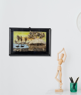 Riverside Serenity – Nature Inspired Jute Wall Art (#JP0002)