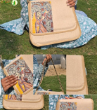 Bhartiye Crafts | Jute Sling Bag with Madhubani Art | Artisans from Jharkhand