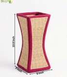 Bhartiye Crafts | Khasi Grass Handcrafted Organizer Stand | Eco-Friendly Table Decor | Artisans from Jharkhand