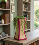 Bhartiye Crafts | Khasi Grass Handcrafted Organizer Stand | Eco-Friendly Table Decor | Artisans from Jharkhand