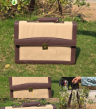 Bhartiye Crafts |  Handmade Jute Office Bag for Men & Women | Eco-Friendly Laptop Briefcase | Jharkhand Artisans