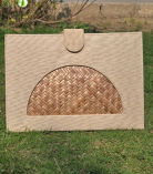 Bhartiye Crafts | Handcrafted Jute File Folder with Woven Design | Eco-Friendly Document Holder | Artisans from Jharkhand