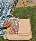 Bhartiye Crafts | Jute Sling Bag with Madhubani Art | Artisans from Jharkhand