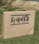 Bhartiye Crafts | Premium Jute Office Folder Bag with Tribal Art |Artisans from Jharkhand