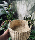 Kauna Grass Basket Hamper | Handmade Eco-Friendly Storage Basket (#KGP0081) | “Happy Lohri Gifting Hamper – Taste of Tradition”