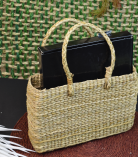Brown Kauna Grass Bag