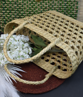 Kauna Square Jali Shopping Bag