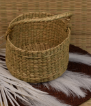 Kauna grass or water reed basket