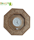 Ethnic Bamboo Wall Clock – Handcrafted Natural Timepiece (#BP0059)