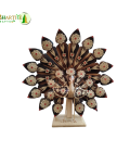 Handcrafted Peacock Wooden Art Decor (#BP0033)