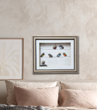 The Birds on a Branch – Nature Inspired Pebble Art Frame by Bhartiye Crafts (#PB0002)