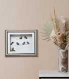 The Birds on a Branch – Nature Inspired Pebble Art Frame by Bhartiye Crafts (#PB0002)