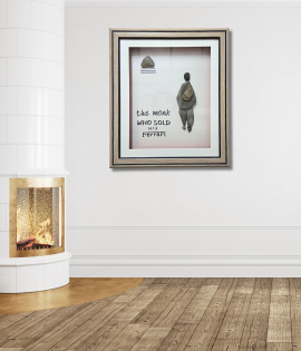 The Monk Who Sold His Ferrari – Inspirational Pebble Art by Bhartiye Crafts (#PB0005)