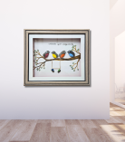 Unleash Your Originality Pebble Art Frame - Valentine Gift for Him | Handmade Gift for Men – Inspirational Stone Artwork (#PB0014)