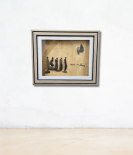 Pose with Power – Inspirational Pebble Art Frame (#PB0015)