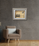 Pose with Power – Inspirational Pebble Art Frame (#PB0015)