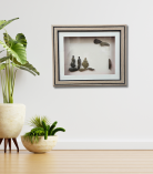Moments of Togetherness – Stone Family Pebble Art Frame (#PB0016)