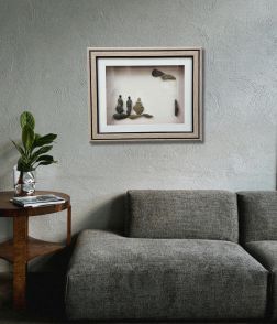 Moments of Togetherness – Stone Family Pebble Art Frame (#PB0016)