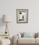 Little Moments of Happiness – Rain Pebble Art Frame (#PB0018)